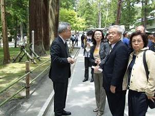 写真/松島町長から説明