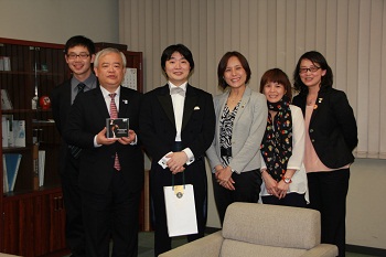 台南市訪問団来仙