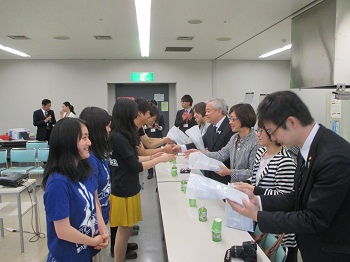 台南市訪問団来仙