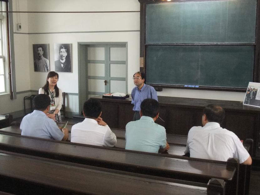 東北大学魯迅の階段教室訪問3