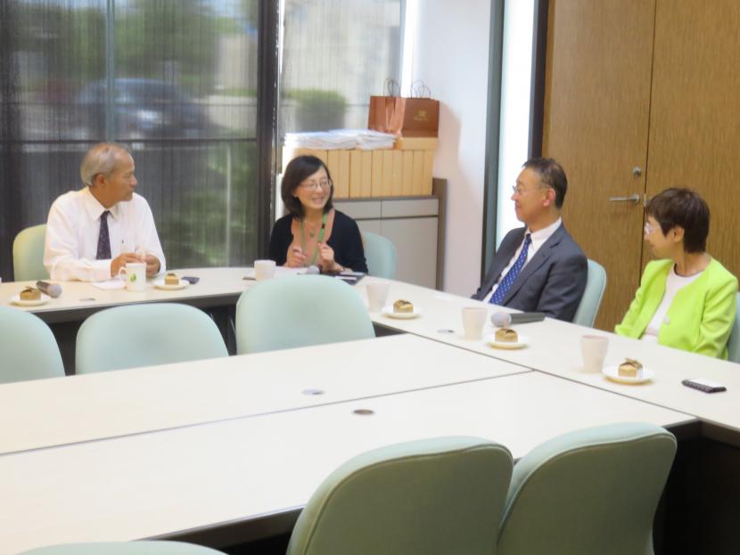 ちーめいグループ表敬