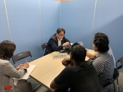 専門相談会開催の様子