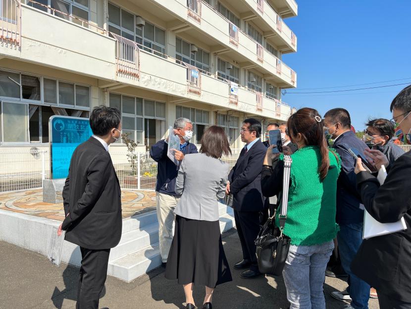 荒浜小学校見学