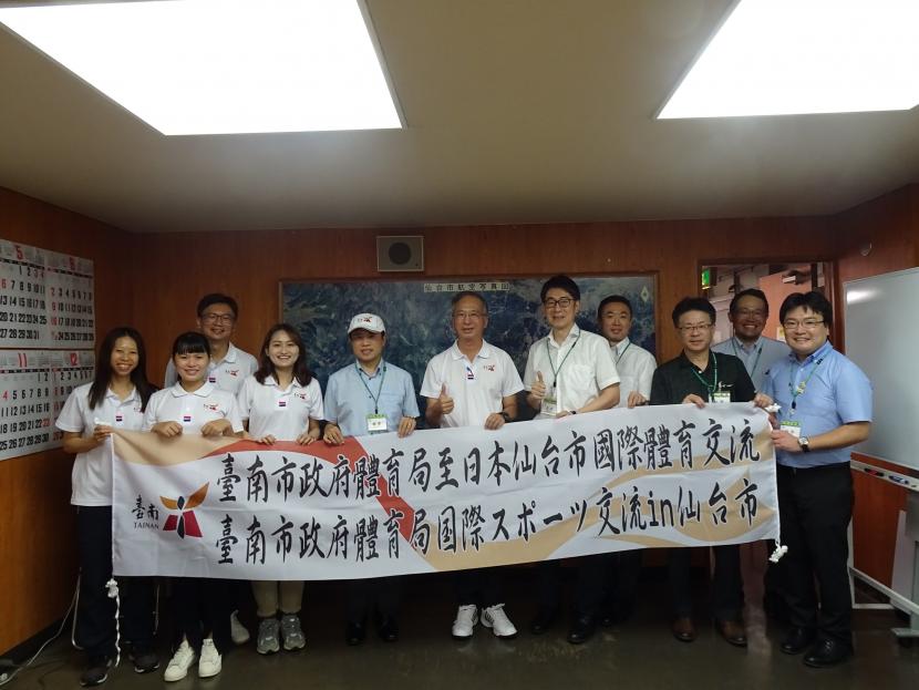 文化観光局長との記念撮影
