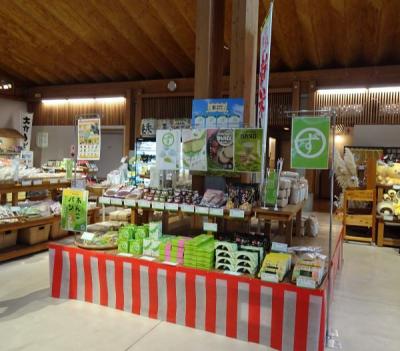 道の駅みまでのフェアの様子