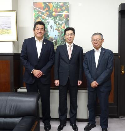 愛媛県副知事訪問