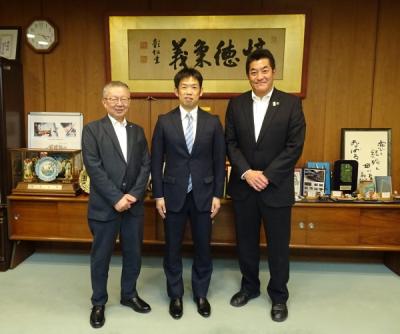 松山市副市長表敬訪問