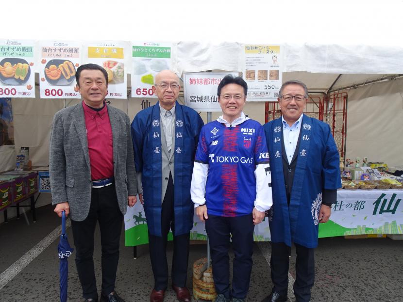 牛肉まつりでの様子