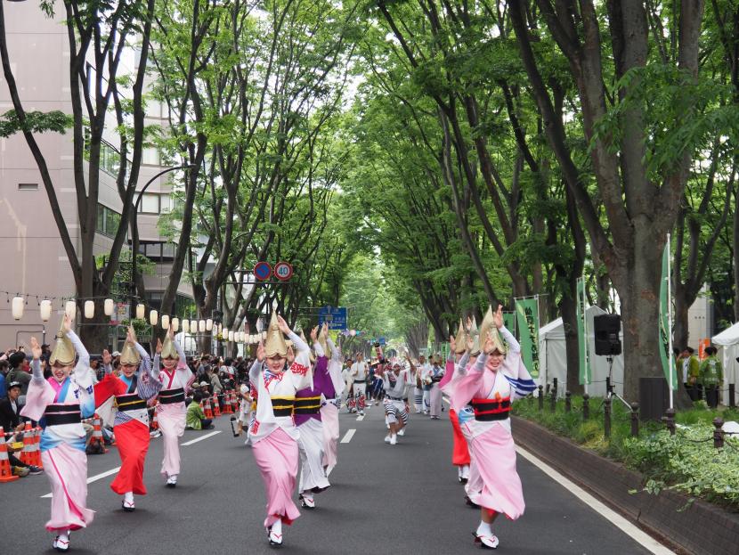 阿波おどり（定禅寺通り）