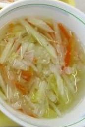 野菜スープ（卵抜き）