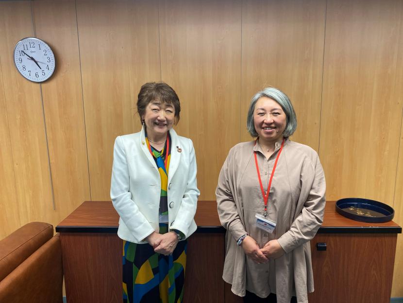 髙崎順子氏との懇談