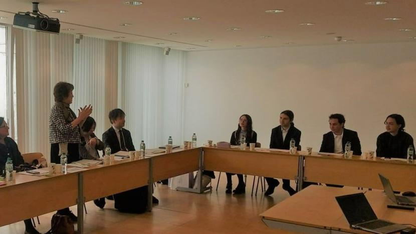 レンヌ大学とのワークショップ報告会の様子