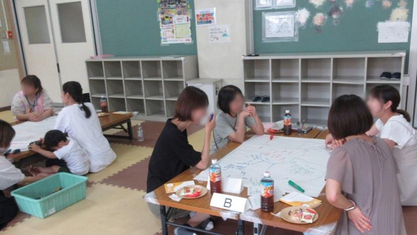 ママカフェの様子