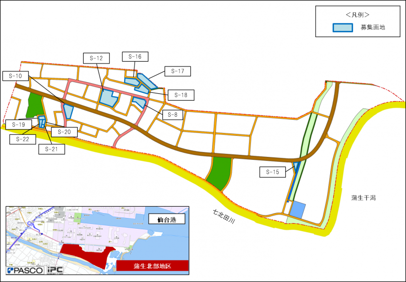 募集画地位置図