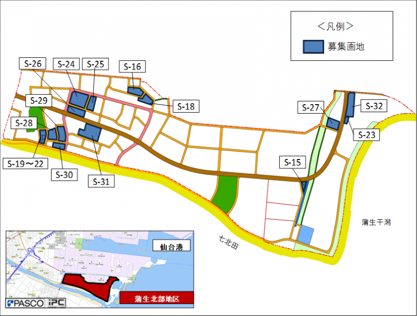 募集画地位置図