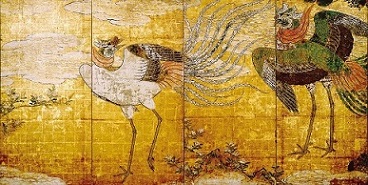 鳳凰図屛風