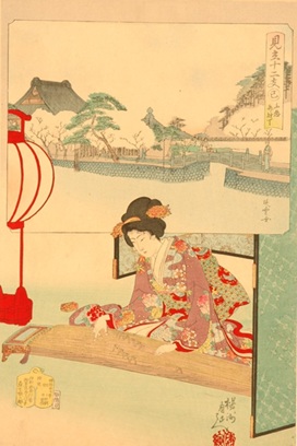 画像/見立十二支 巳 不忍弁財天 楊洲周延画
