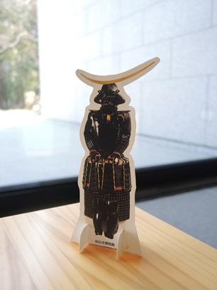 画像/伊達政宗所用 黒漆五枚胴具足 組み立て後
