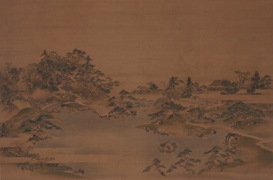 画像/江戸藩邸芝口上屋敷庭園図