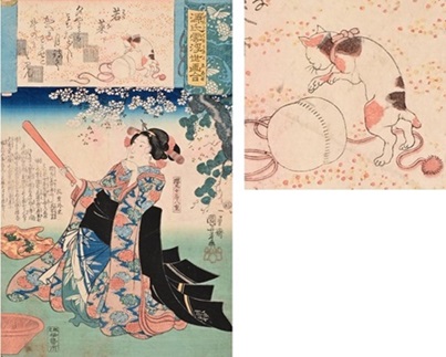 画像／浮世絵の中の動物たち1-2