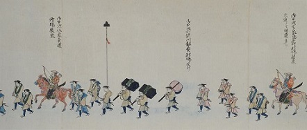 安政四年御野初行列図巻2