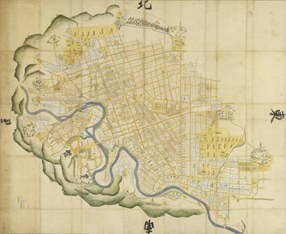 画像／仙台城下絵図写　享保末期～元文初期