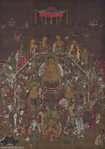 画像／釈迦説法図　瑞巌寺蔵