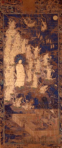 画像／阿弥陀二十五菩薩来迎図