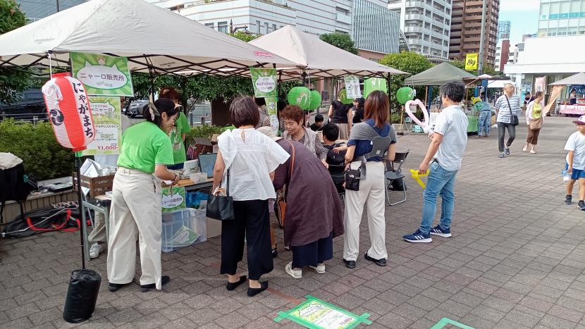 にゃがまちとのんびりお茶縁日