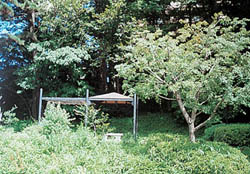 台原緑地公園内のあずまやの写真