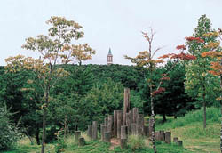 洋風の給水塔