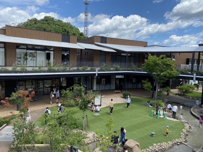 美しい憩いの広場