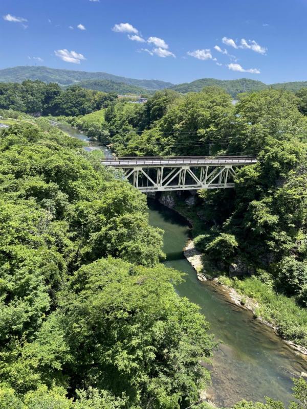 鳴合橋付近　美しい自然
