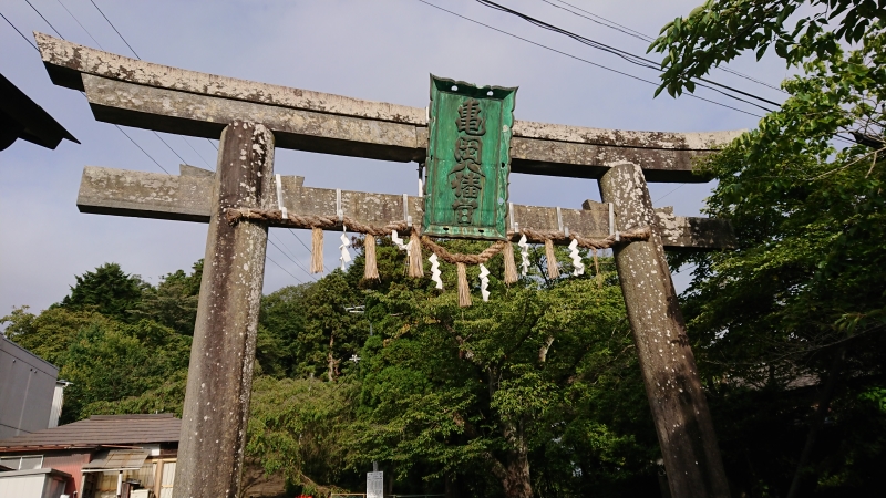 石鳥居　仙台市三大石鳥居のひとつ