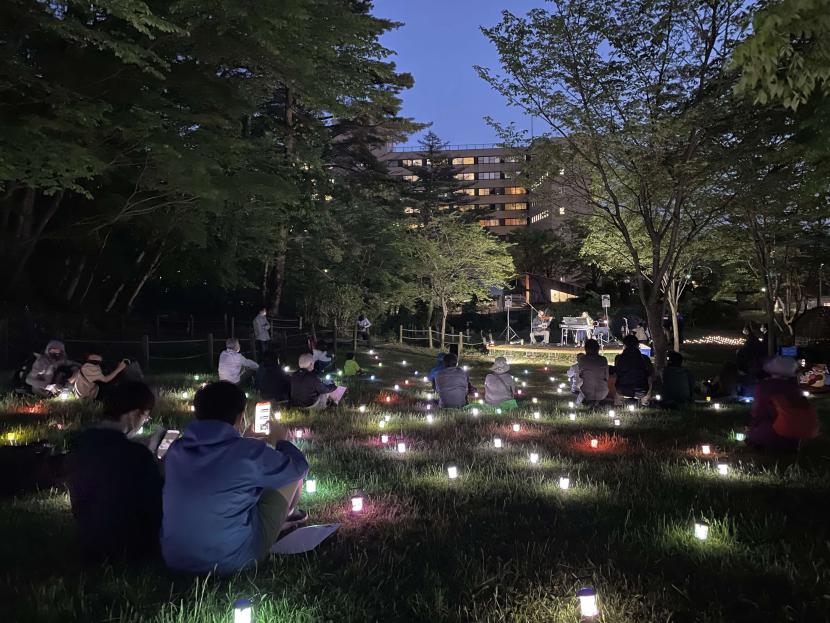 夏の夜のイベント