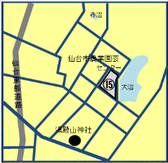 農業園芸センターの地図