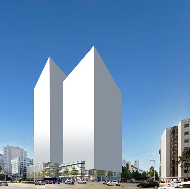 一番町三丁目七番地区市街地再開発事業イメージパース
