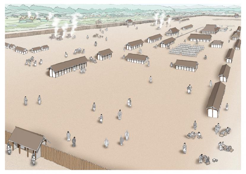 官衙イメージ図 