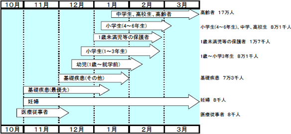 摂取スケジュール