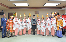 宮城縣護國神社　福娘　来訪_03