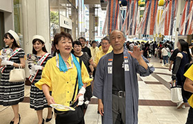 視察をする市長1