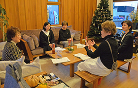 懇談する市長2