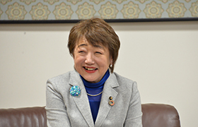 市長のアップ
