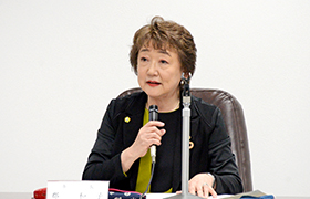 市長のアップ