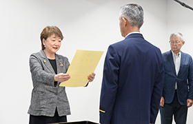 表彰の様子