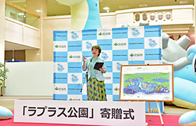 挨拶の様子