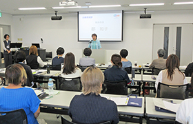 挨拶の様子