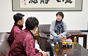 1120表敬懇談の様子