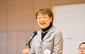 0301ボッチャ大会あいさつする市長