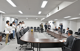 0330表敬の様子